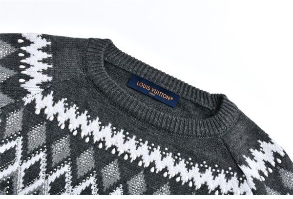 Louis Vuitton 루이비통 엠벨리시드 울 캐시미어 블렌드 풀오버 니트 레플리카 9번 이미지 - 의류 | 세미샵 레플리카 사이트