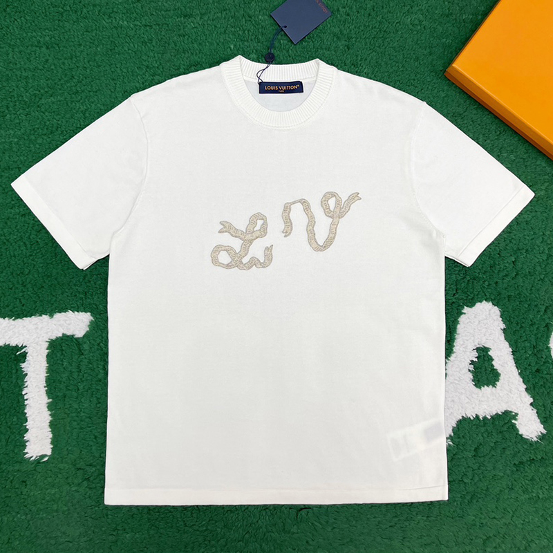 Louis Vuitton 루이비통 엠벨리시드 LV 리본 반팔 티셔츠 레플리카 1번 이미지 - 의류 | 세미샵 레플리카 사이트