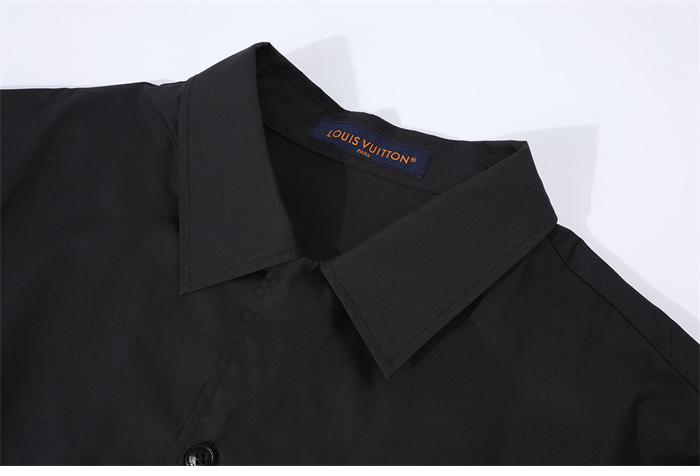 Louis Vuitton 루이비통 엠브로이더드 숏 슬리브드 코튼 셔츠 레플리카 10번 이미지 - 의류 | 세미샵 레플리카 사이트