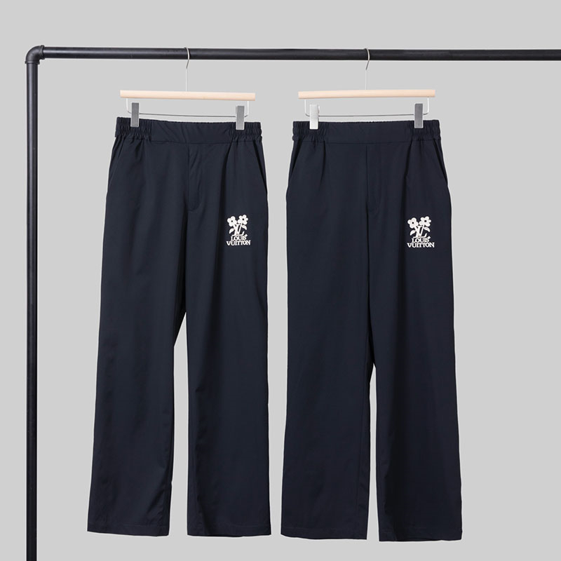 루이비통 루이비통 엠브로이더드 테크니컬 트랙 팬츠 레플리카 8번 이미지 - 의류 | 세미샵 레플리카 사이트