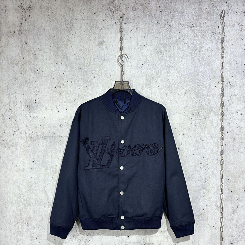 Louis Vuitton 루이비통 엠브로이더드 LV 러버 블루종 자켓 레플리카 1번 이미지 - 의류 | 세미샵 레플리카 사이트