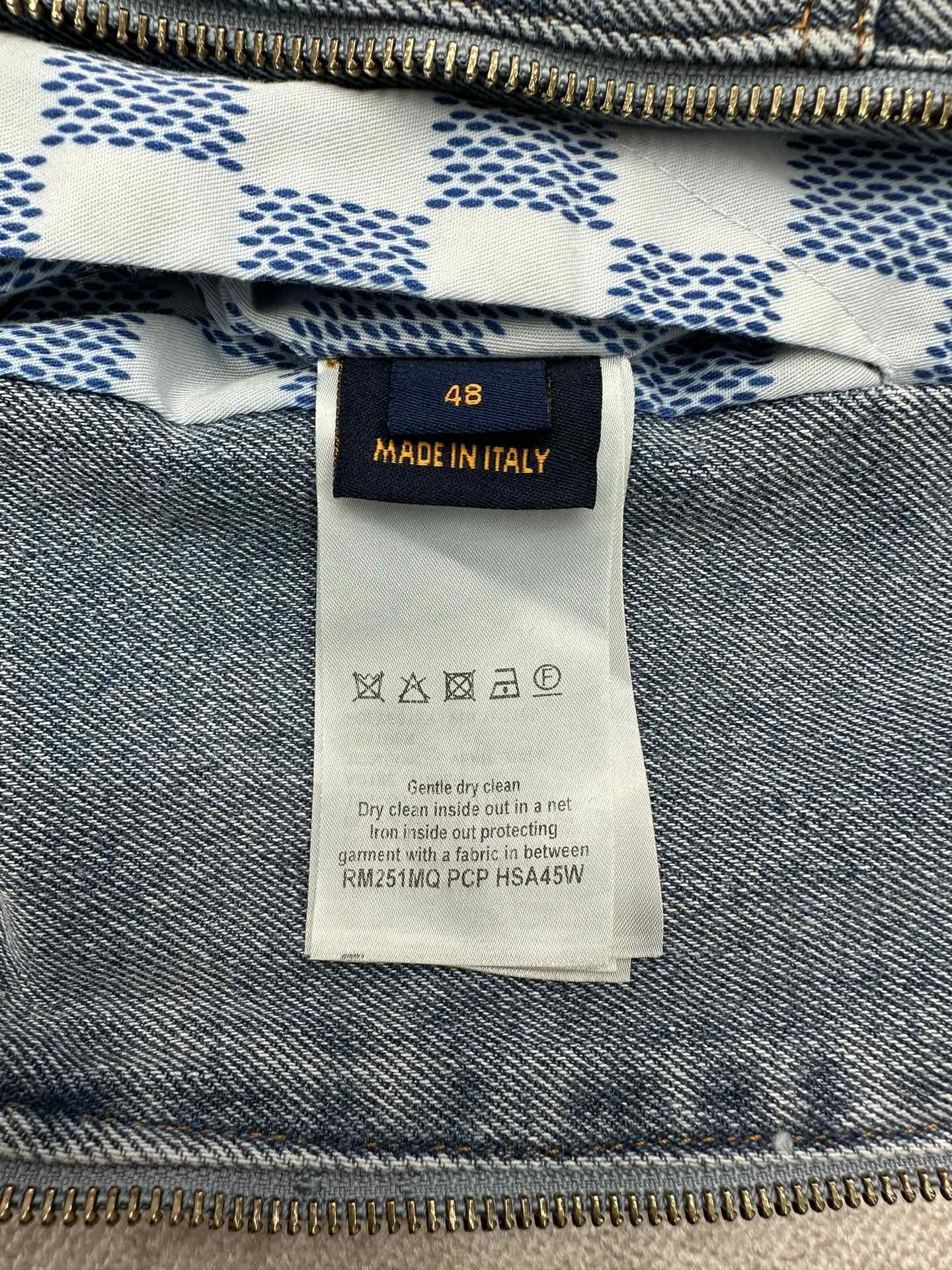 루이비통 루이비통 워시드 데님 지퍼 후디드 자켓 레플리카 9번 이미지 - 의류 | 세미샵 레플리카 사이트