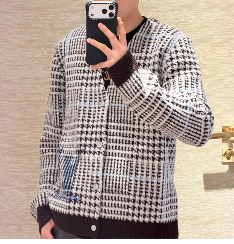 루이비통 루이비통 텍스처드 플래드 가디건 레플리카 9번 이미지 - 의류 | 세미샵 레플리카 사이트