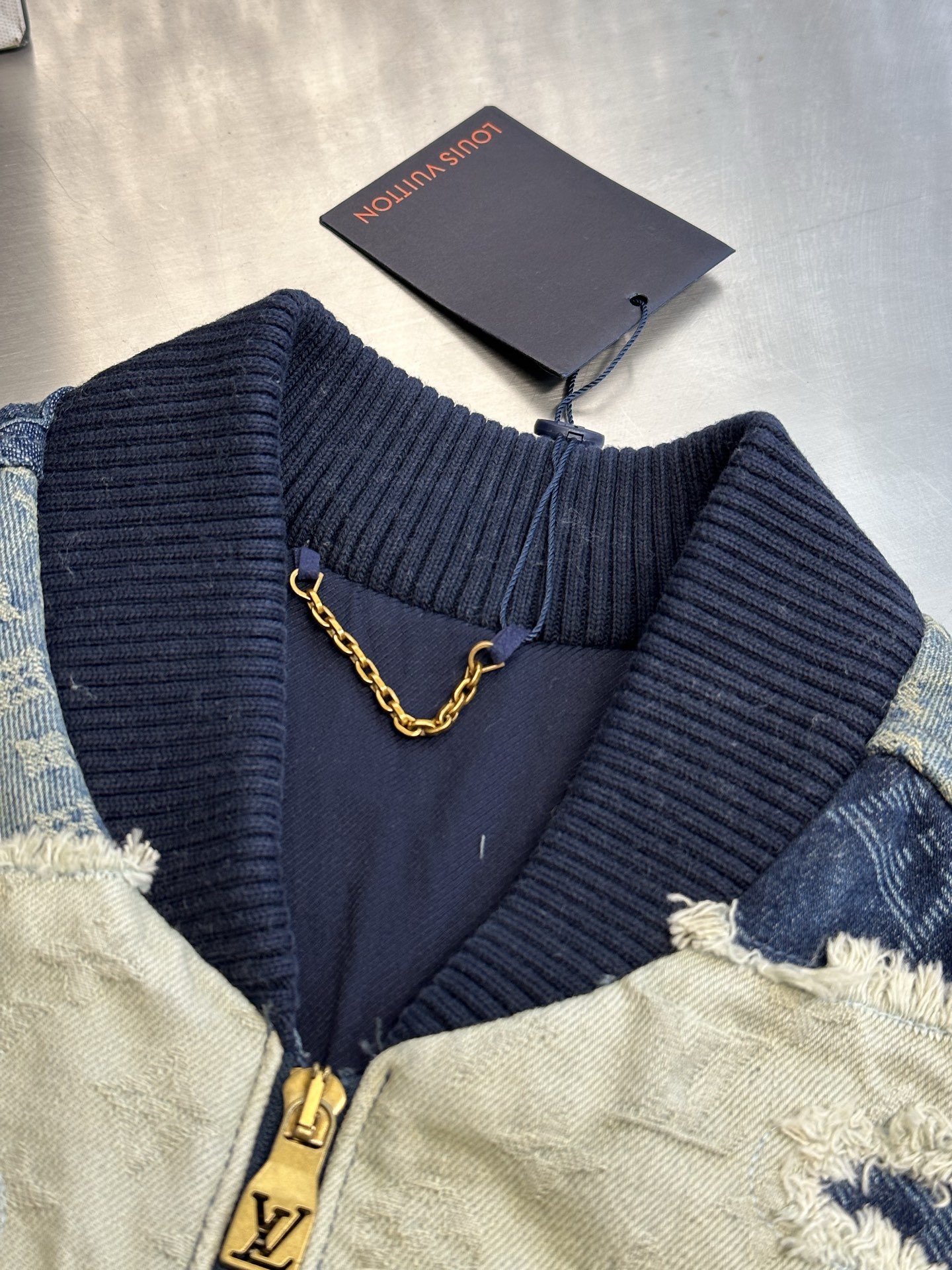 루이비통 루이비통 패치워크 데님 봄버 자켓 레플리카 7번 이미지 - 의류 | 세미샵 레플리카 사이트