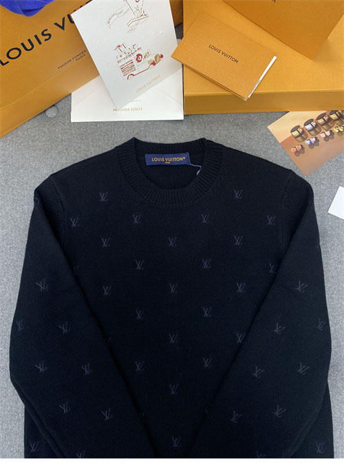 Louis Vuitton 루이비통 24FW 엠브로이더드 시그니처 메리노 크루넥 1AFIXC 레플리카 13번 이미지 - 의류 | 세미샵 레플리카 사이트