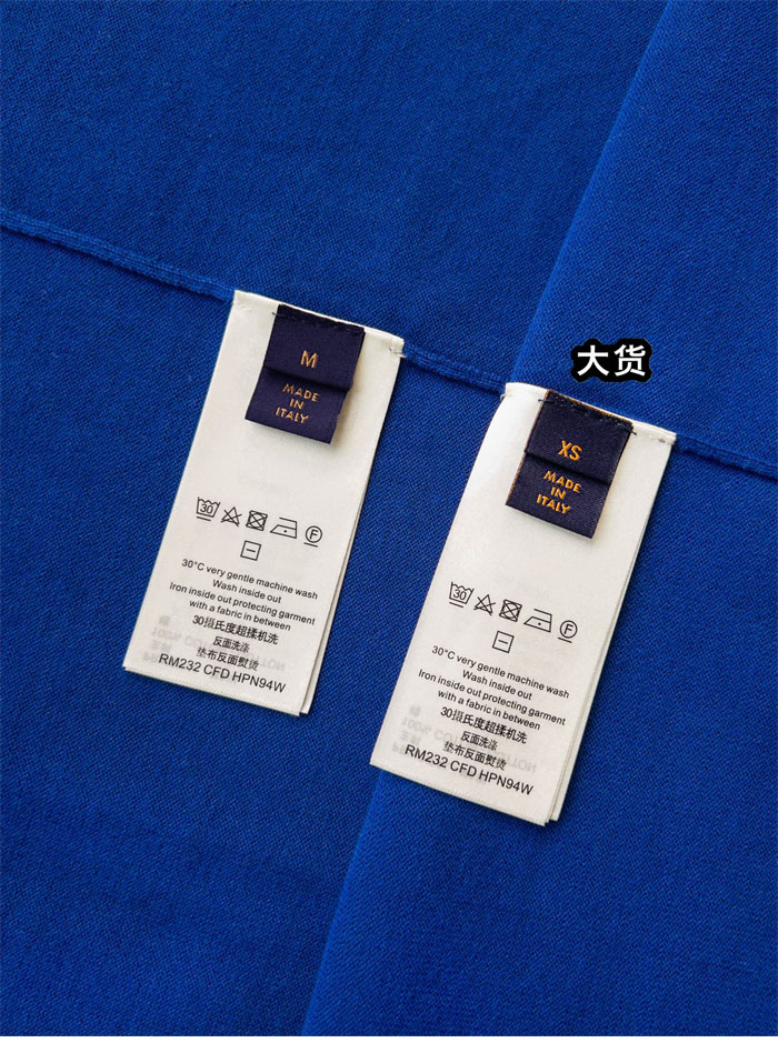 Louis Vuitton 루이비통 24SS 코튼 인타르시아 크루넥 반팔 티셔츠 레플리카 22번 이미지 - 의류 | 세미샵 레플리카 사이트