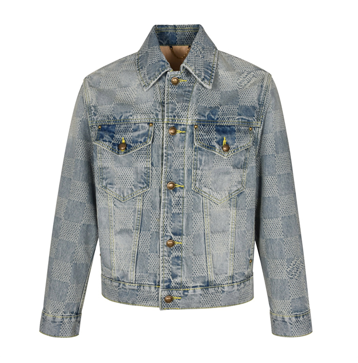 Louis Vuitton 루이비통 3D 다미에 클래식 데님 자켓 레플리카 4번 이미지 - 의류 | 세미샵 레플리카 사이트