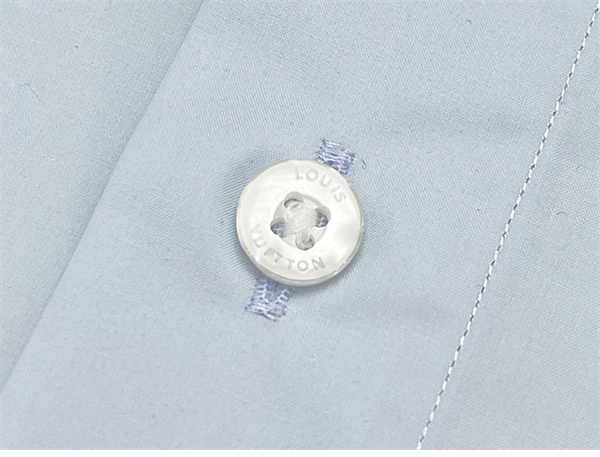 Louis Vuitton 루이비통 LV도그 엠브로이더드 롱 슬리브드 코튼 셔츠 레플리카 12번 이미지 - 의류 | 세미샵 레플리카 사이트