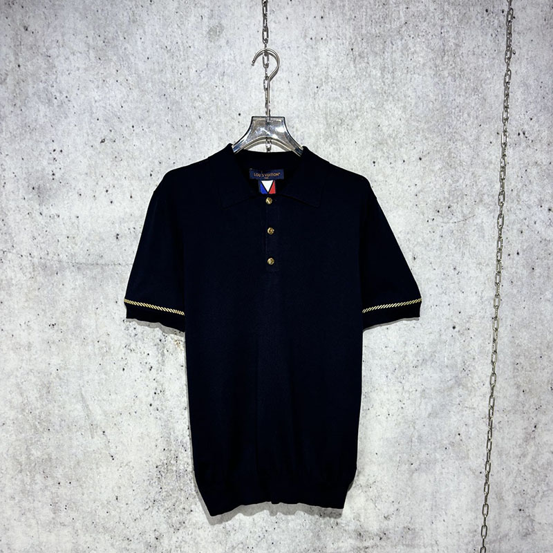 Louis Vuitton 루이비통 LV컵 버튼 로프 자수 반팔 코튼 폴로 티셔츠 레플리카 1번 이미지 - 의류 | 세미샵 레플리카 사이트
