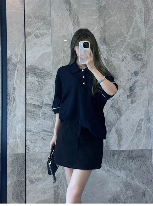 Louis Vuitton 루이비통 LV컵 버튼 로프 자수 반팔 코튼 폴로 티셔츠 레플리카 4번 이미지 - 의류 | 세미샵 레플리카 사이트