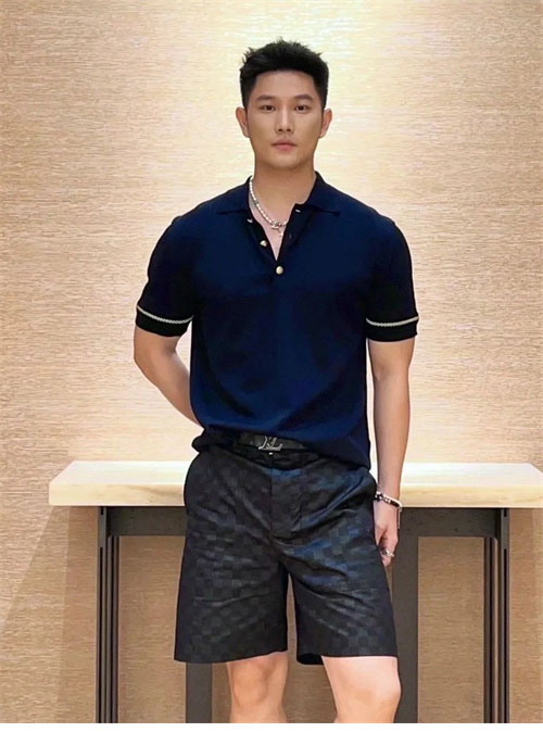 Louis Vuitton 루이비통 LV컵 버튼 로프 자수 반팔 코튼 폴로 티셔츠 레플리카 5번 이미지 - 의류 | 세미샵 레플리카 사이트