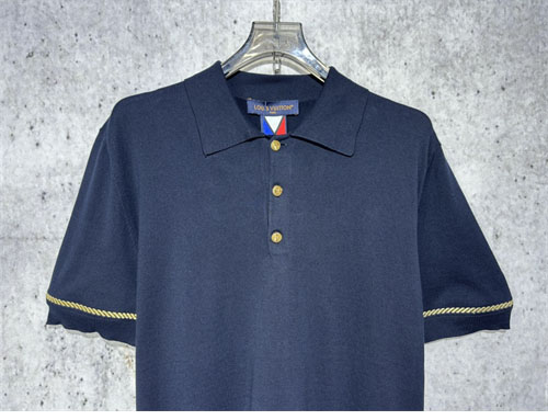 Louis Vuitton 루이비통 LV컵 버튼 로프 자수 반팔 코튼 폴로 티셔츠 레플리카 7번 이미지 - 의류 | 세미샵 레플리카 사이트