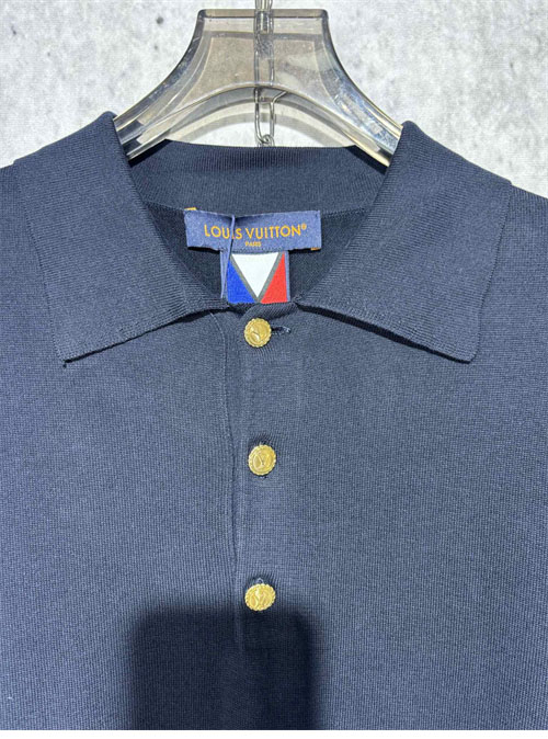 Louis Vuitton 루이비통 LV컵 버튼 로프 자수 반팔 코튼 폴로 티셔츠 레플리카 10번 이미지 - 의류 | 세미샵 레플리카 사이트