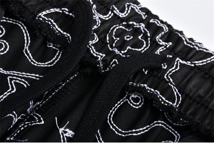 Louis Vuitton 루이비통 LV 아라베스크 모노그램 프린트 슬리브드 실크 반바지 레플리카 11번 이미지 - 의류 | 세미샵 레플리카 사이트