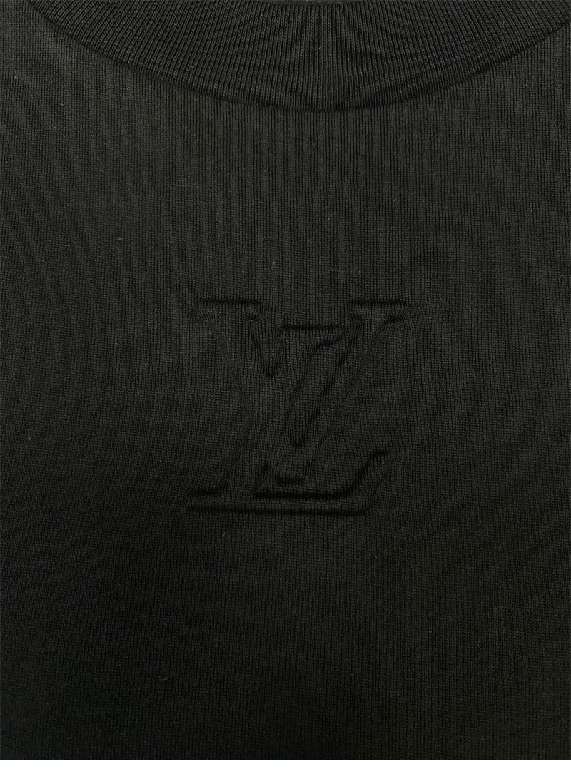 Louis Vuitton 루이비통 LV 엠보스드 반팔 티셔츠 레플리카 5번 이미지 - 의류 | 세미샵 레플리카 사이트