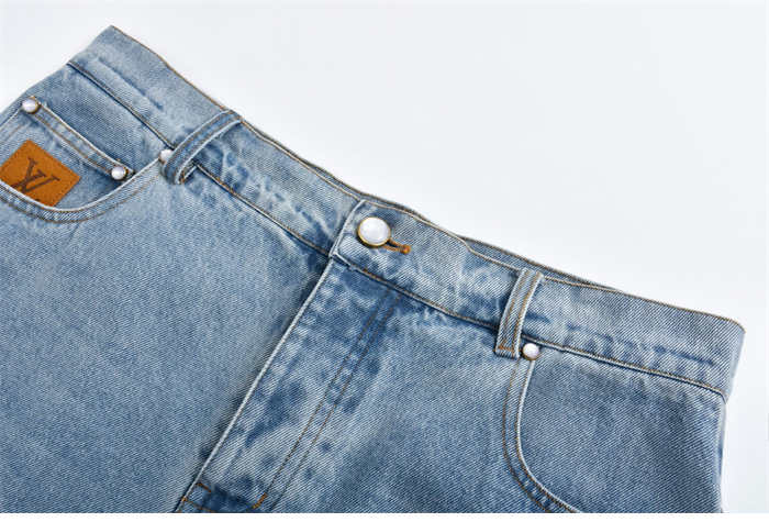 Louis Vuitton 루이비통 LV 패치 데님 반바지 레플리카 7번 이미지 - 의류 | 세미샵 레플리카 사이트