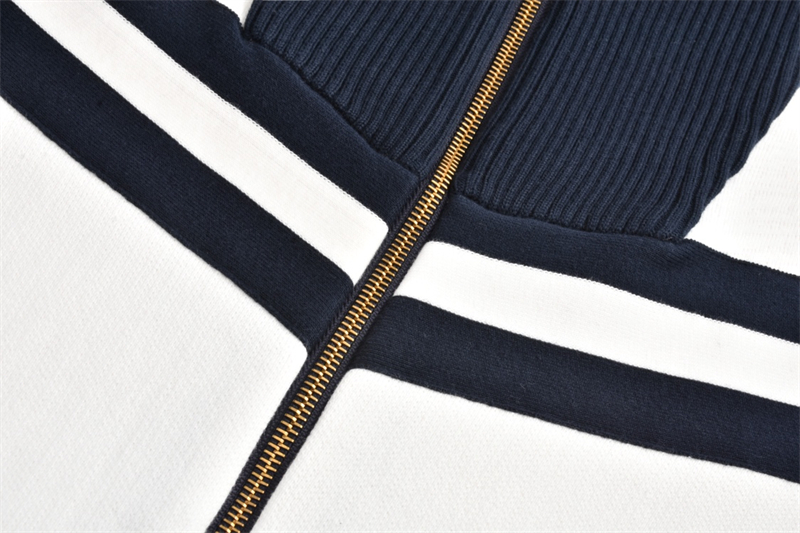 Louis Vuitton 루이비통 MLVD 니티드 코튼 세일러 블루종 화이트 레플리카 9번 이미지 - 의류 | 세미샵 레플리카 사이트