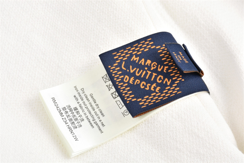 Louis Vuitton 루이비통 MLVD 니티드 코튼 세일러 블루종 화이트 레플리카 13번 이미지 - 의류 | 세미샵 레플리카 사이트