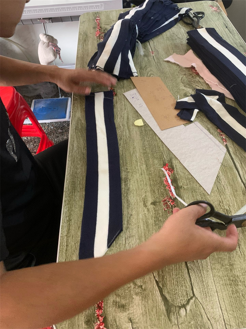 Louis Vuitton 루이비통 MLVD 니티드 코튼 세일러 블루종 화이트 레플리카 15번 이미지 - 의류 | 세미샵 레플리카 사이트