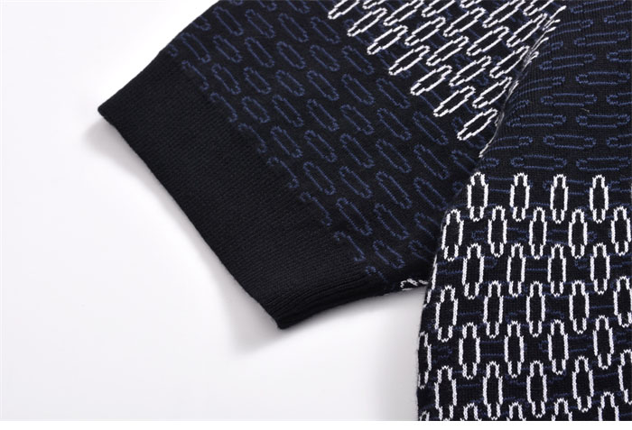 Louis Vuitton 루이비통 MLVD 다미에 자카드 숏 슬리브드 코튼 셔츠 레플리카 9번 이미지 - 의류 | 세미샵 레플리카 사이트