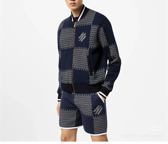 Louis Vuitton 루이비통 MLVD 다미에 퀼티드 코튼 숏 팬츠 레플리카 1번 이미지 - 의류 | 세미샵 레플리카 사이트