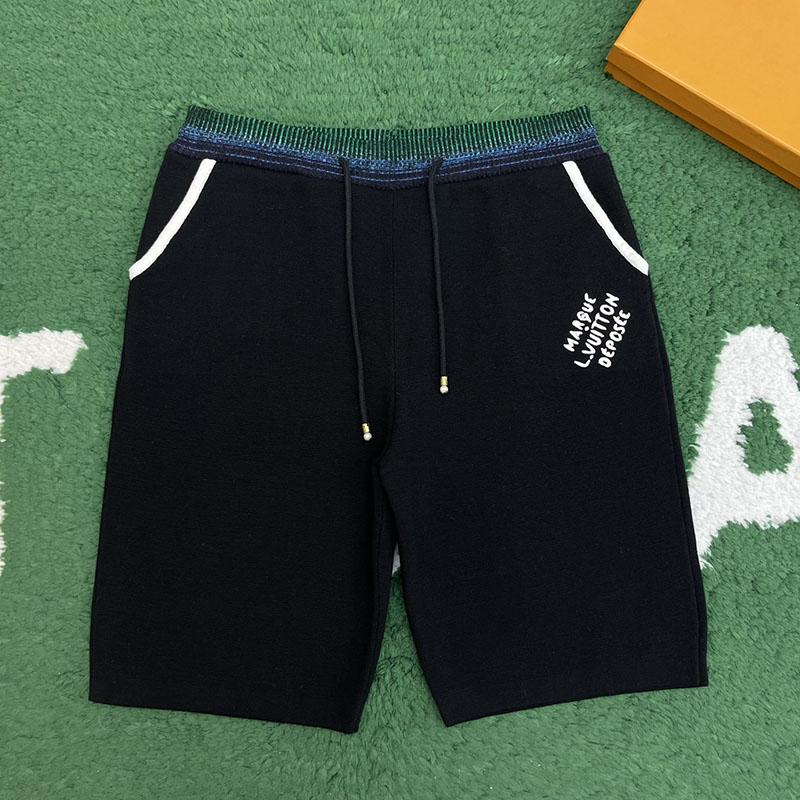 Louis Vuitton 루이비통 MLVD 시그니처 코튼 저지 컬리지 쇼츠 레플리카 1번 이미지 - 의류 | 세미샵 레플리카 사이트