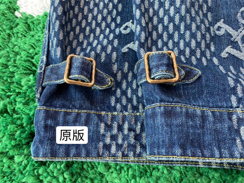 Louis Vuitton 루이비통 x 니고 자이언트 다미에 웨이브 모노그램 데님 자켓 블루 레플리카 15번 이미지 - 의류 | 세미샵 레플리카 사이트