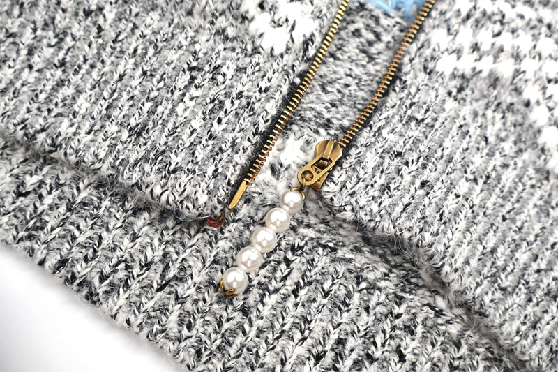 Louis Vuitton 루이비통 x 니고 LV 자수 지퍼 니티드 블루종 자켓 레플리카 6번 이미지 - 의류 | 세미샵 레플리카 사이트