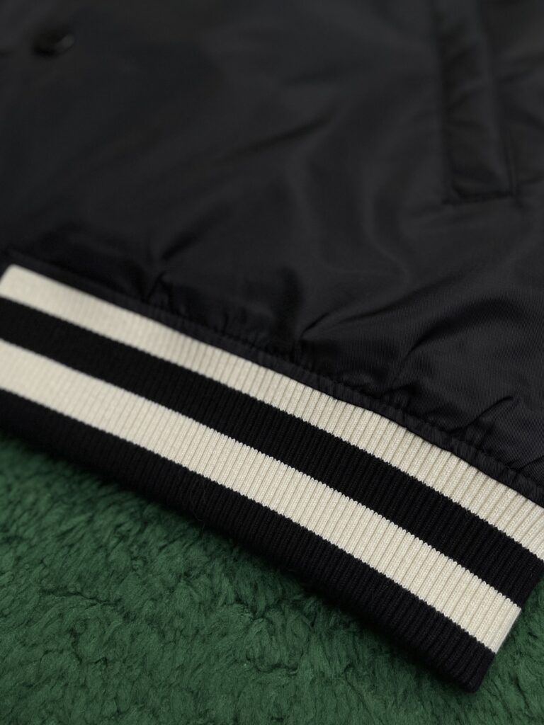 Louis Vuitton 24SS루이비통 엠브로이더드 나일론 베이스볼 블루종 점퍼 블랙 레플리카 12번 이미지 - 의류 | 세미샵 레플리카 사이트