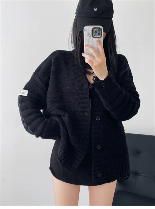 Maison Margiela 메종마르지엘라 24ss 스웨터 가디건 레플리카 22번 이미지 - 의류 | 세미샵 레플리카 사이트