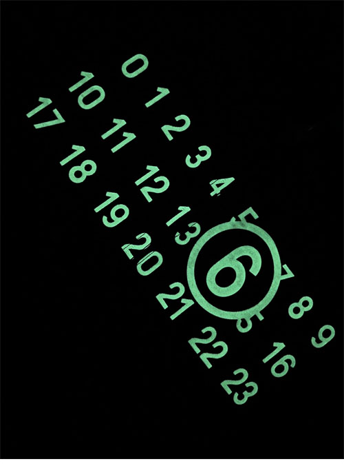 Maison Margiela 메종마르지엘라 MM6 넘버드 로고 프린트 반집업 후디 레플리카 4번 이미지 - 의류 | 세미샵 레플리카 사이트