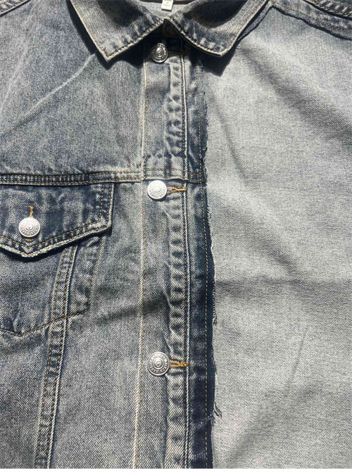 Maison Margiela 메종마르지엘라 MM6 백 스티치 빈티지 워싱 데님 자켓 레플리카 4번 이미지 - 의류 | 세미샵 레플리카 사이트