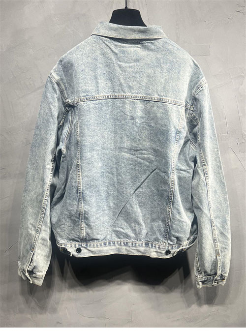 Maison Margiela 메종마르지엘라 MM6 백 스티치 빈티지 워싱 데님 자켓 레플리카 11번 이미지 - 의류 | 세미샵 레플리카 사이트