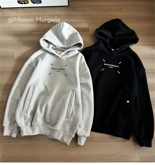 Maison Margiela 메종마르지엘라 MM6 스티치 로고 후디 레플리카 6번 이미지 - 의류 | 세미샵 레플리카 사이트