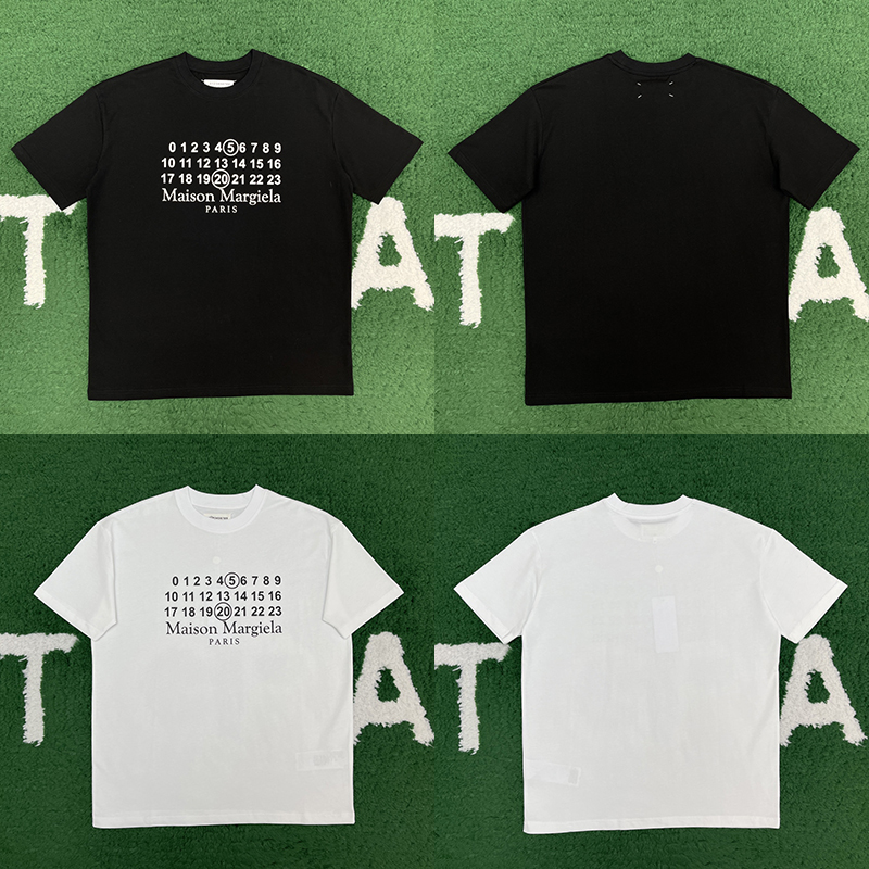 Maison Margiela 메종마르지엘라 MM6 시그니처 520 넘버 반팔 티셔츠 레플리카 1번 이미지 - 의류 | 세미샵 레플리카 사이트