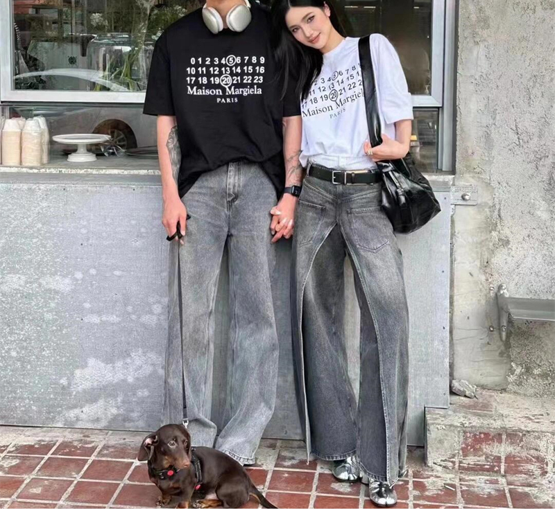 Maison Margiela 메종마르지엘라 MM6 시그니처 520 넘버 반팔 티셔츠 레플리카 4번 이미지 - 의류 | 세미샵 레플리카 사이트