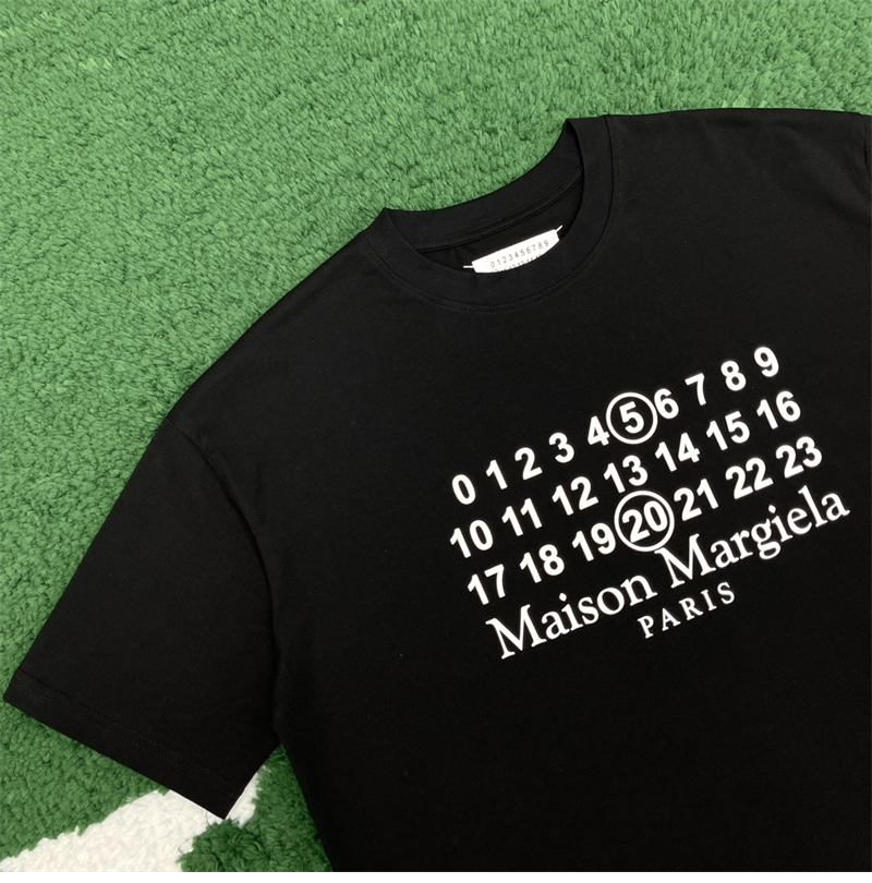 Maison Margiela 메종마르지엘라 MM6 시그니처 520 넘버 반팔 티셔츠 레플리카 7번 이미지 - 의류 | 세미샵 레플리카 사이트