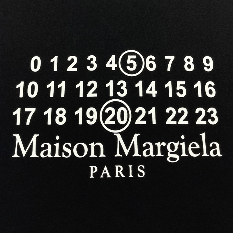 Maison Margiela 메종마르지엘라 MM6 시그니처 520 넘버 반팔 티셔츠 레플리카 9번 이미지 - 의류 | 세미샵 레플리카 사이트