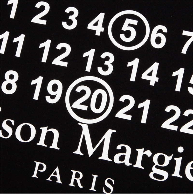 Maison Margiela 메종마르지엘라 MM6 시그니처 520 넘버 반팔 티셔츠 레플리카 14번 이미지 - 의류 | 세미샵 레플리카 사이트