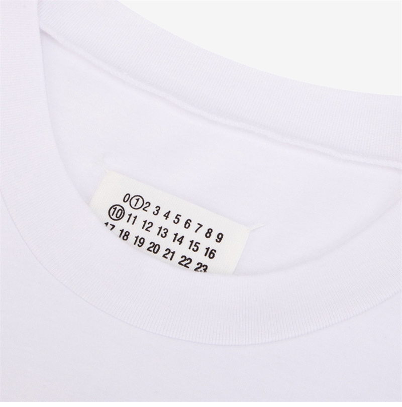 Maison Margiela 메종마르지엘라 MM6 시그니처 520 넘버 반팔 티셔츠 레플리카 23번 이미지 - 의류 | 세미샵 레플리카 사이트