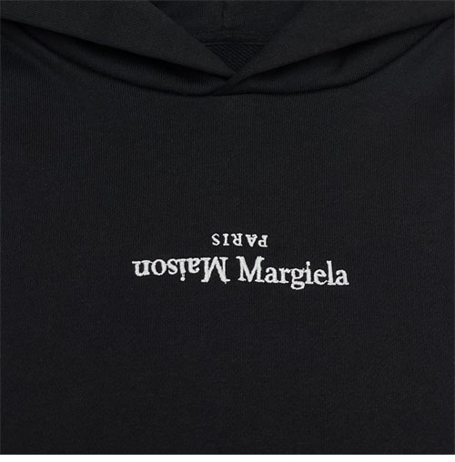 Maison Margiela 메종마르지엘라 MM6 업사이드 다운 자수 로고 후디 2컬러 레플리카 7번 이미지 - 의류 | 세미샵 레플리카 사이트
