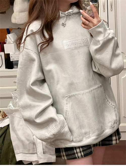 Maison Margiela 메종마르지엘라 x 슈프림 박스로고 후디 레플리카 4번 이미지 - 의류 | 세미샵 레플리카 사이트