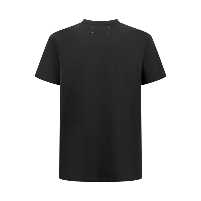 메종마르지엘라 메종 마르지엘라 스탬프 로고 코튼 티셔츠 레플리카 3번 이미지 - 의류 | 세미샵 레플리카 사이트