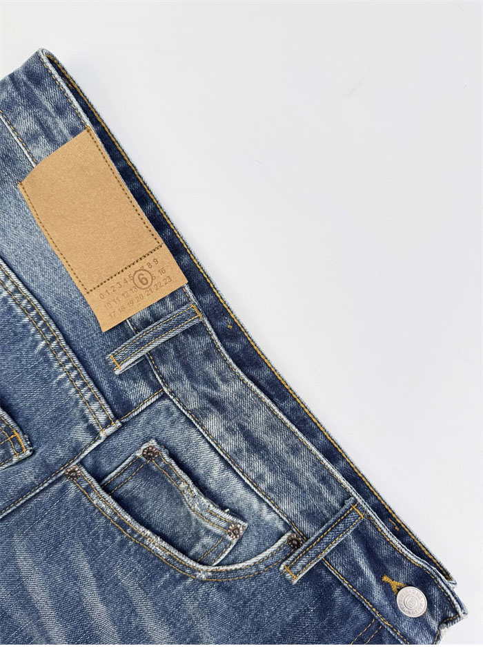 Maison Margiela 메종 마르지엘라 트위스트 와이드 레그 진 레플리카 7번 이미지 - 의류 | 세미샵 레플리카 사이트