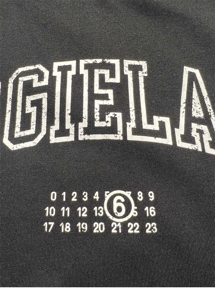 Maison Margiela 메종 마르지엘라 MM6 로고 반팔 티셔츠 레플리카 9번 이미지 - 의류 | 세미샵 레플리카 사이트