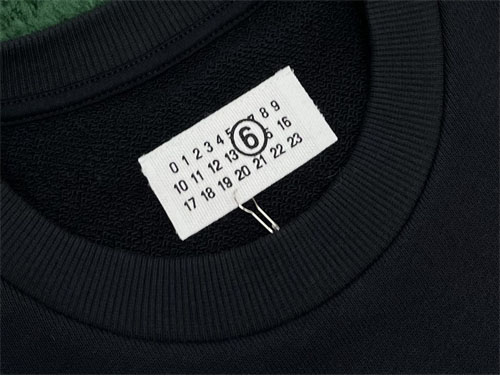 Maison Margiela 메종 마르지엘라 MM6 로고 크루넥 스웨트셔츠 맨투맨 레플리카 7번 이미지 - 의류 | 세미샵 레플리카 사이트