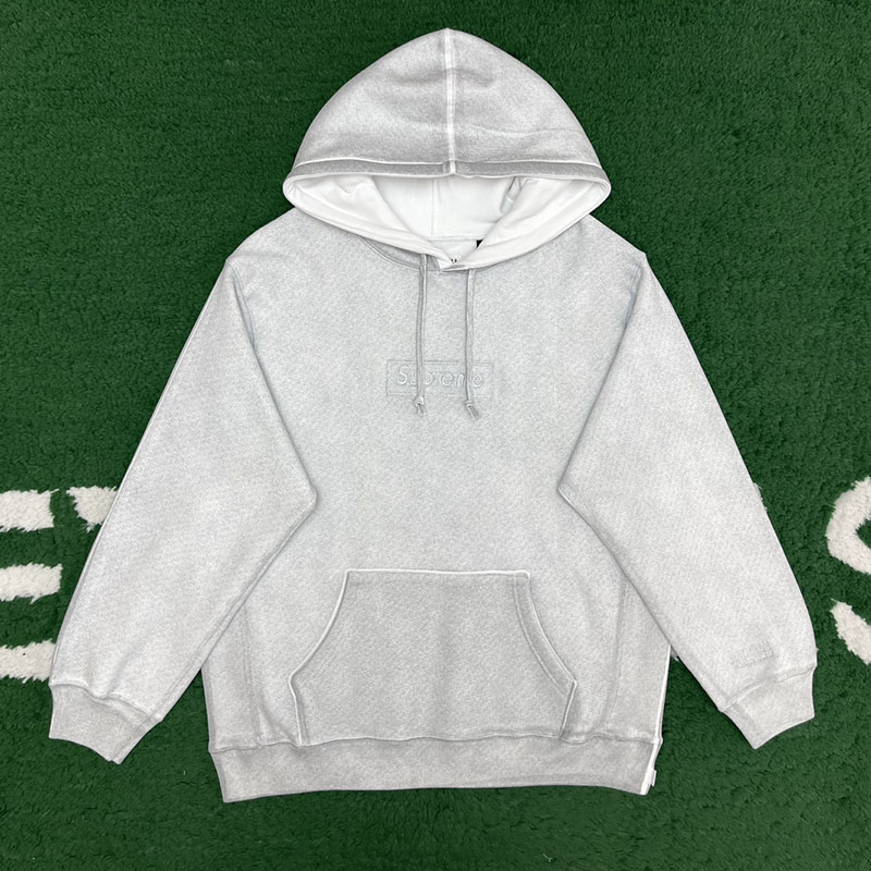 Maison Margiela 메종 마르지엘라 x 슈프림 포일 박스로고 후드 레플리카 1번 이미지 - 의류 | 세미샵 레플리카 사이트