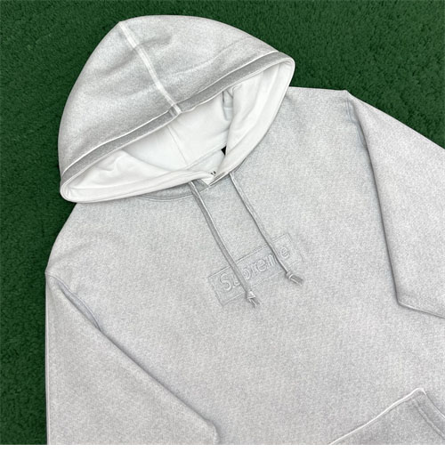 Maison Margiela 메종 마르지엘라 x 슈프림 포일 박스로고 후드 레플리카 13번 이미지 - 의류 | 세미샵 레플리카 사이트