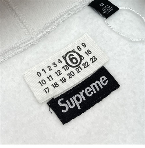 Maison Margiela 메종 마르지엘라 x 슈프림 포일 박스로고 후드 레플리카 14번 이미지 - 의류 | 세미샵 레플리카 사이트