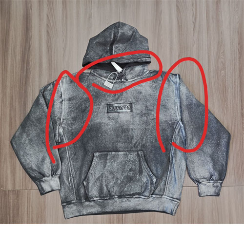Maison Margiela 메종 마르지엘라 x 슈프림 포일 박스로고 후드 레플리카 27번 이미지 - 의류 | 세미샵 레플리카 사이트